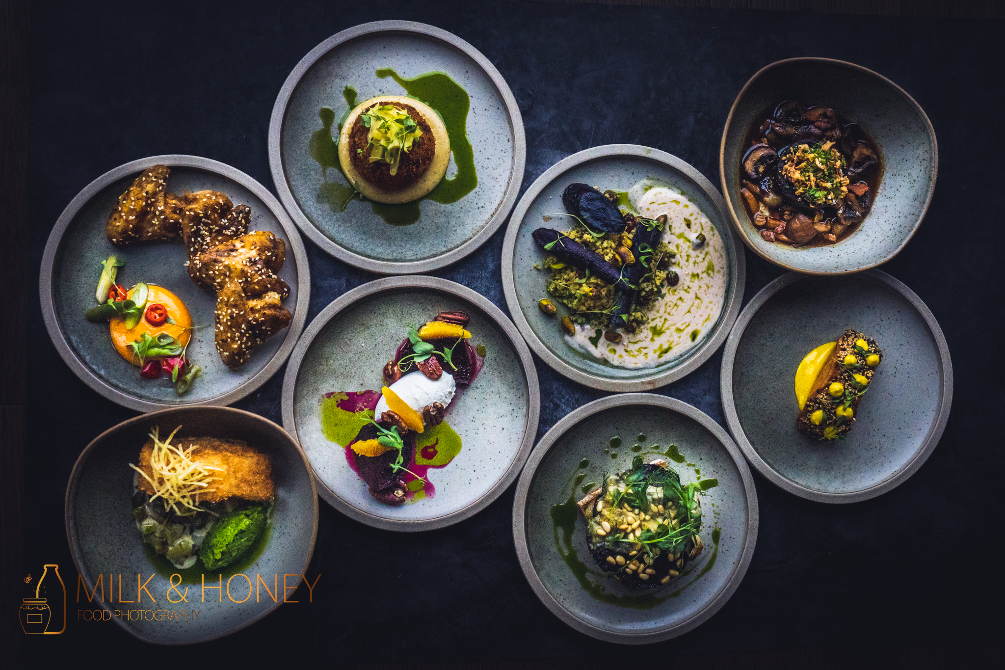 New menu shoot for Everything Retreat